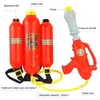 Gun Toys Fireman Backpack Water Toy Sprayer for Children Pistol s For Kids Beach Outdoor Summer Extinguisher Soaker 220826