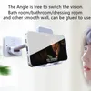 Wall Bracket Bathroom Holders Kitchen Live Lazy Portable Foldable Paste ABS Silicone Phone Mounts for iphone 14 samsung xiaomi vivo oppo