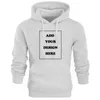 Men's Hoodies Sweatshirts Customized Men Sweatshirt Pullovers Hoodie Personalized Badges Top Unisex Sweetshirts S-4XL 220826