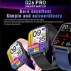 Mitoto Spor Akıllı Saatler Q26 PRO Fitness Takibi Nabız 1.83 inç İzle