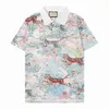 2022 diseñador de gama alta marca Polo camiseta hombres abeja polo camisa 100% algodón solapa camisa de negocios verano bordado ropa de hombre