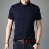 Męski Polos Top Grade Mulbert Summer Man Men Men Polo koszule projektant krótkich rękawów swobodny topy mody koreańskie odzież moda 220826