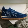 Sapatos esportivos de corredor de fluxo acolchoados nylon e tênis de camurça colorida laranja vermelha plataforma confortável sola tamanho 35-45