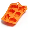 Party Decoration 1pcs Halloween Pumpkin Ghost Bat Cake Mold Silicone Biscuit Decorating Tool Favor Kid Decor 220826