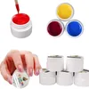 Wholesale-36 Pure Color UV Gel Nail Art Tips DIY Decoration for Nail Manicure Gel Nail Polish Extension Pro Gel Varnishes Makeup Tools