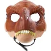 Maschere per feste Halloween Drago Maschera di dinosauro Bocca aperta Lattice Orrore Dinosauro Copricapo Festa di Halloween Costume cosplay Maschera spaventata Puntelli 220826