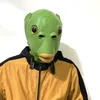 Maski imprezowe 1PC Zabawny Halloween Cosplay Costume Unisex Adult Men Men Party Green Fish Head Maska Ecciien LaTex Make Fun Toy Prezent 220826