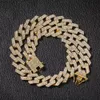 Designers necklaces cuban link gold chain chains Mens Rose Gold Chains Thick Necklace Bracelet Fashion Hip Hop Jewelry