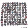 Charm Bracelets Snap Button 12Mm Jewelry Mix Round Bracelet Bangles Necklaces Bk Drop Delivery 2021 Newdhbest Dhjeq