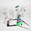 Narghilè Heady Bong in vetro Recycler Bong Tubi dell'acqua Percolatore Olio Dab Rigs Giunto da 14 mm con ciotola