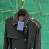 Trench Coats Designer Connecteur de la ceinture de la taille de la taille des femmes Pocket Breaker Winter Windproof Long Vestes 1JMB OGMZ