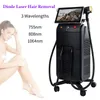 High Power Diode Laser Hair Removal Machine 755nm 808nm 1064nm Eliminera hårstrån 808 Diode Lasers FDA CE godkänd