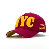 2022 Новые женщины NYC Baseball Caps Hat Ny Snapback Cap Cool Hip Hop Hats.