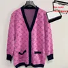 Woman Sweaters Wool Cardigan Top Sweatshirts Jumpers Knits Designer Printed Asian Size S-L