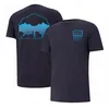 2022 Team F1 Formel-1-Rennteam Uniform kurzärmelig T-Shirt Racing Anzug Freier Runde Hals Custom