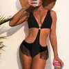 2022 Nya damer Sexig ber￶md designer Bikini Backless Suspender i ett stycke baddr￤kt Kvinnokl￤der