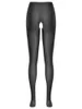 Women Socks & Hosiery Womens Shiny Oil High Waisted Opaque Pantyhose Stockings Glossy Crotchless Footed Tights Leggings Lingerie