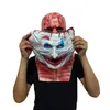 Party Masks Halloween Decoration Double-layer Ripped Mask Bloody Horror Skull Latex Mask Scary cosplay Party Masks Halloween Decor Props 220826