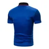 Heren Polo's korte mouw poloshirt heren gepersonaliseerde slanke poloshirt casual top 220826