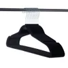 Clothing Hanger Plastic Non-slip Hangers Velvet Magic Clothing Store Coat Ultra Slim Space Saving