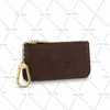 Designer Key Pouch Coin Purse Womens Mens Anel de Crédito Titular Mini Bolsas Boletas da Carteira