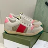 Designer GG's Casual Shoes Luxury Vintage Luxury Chaussures Scarpe da donna Donna Uomo Sneakers con suola oversize