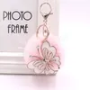 Fashion Butterfly Key Ring Creative Casal Chain Chain Rex Rabbit Plush Ball Bag Kichain Charm Pinging