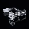 Smoking Seamless Fully Weld Quartz Bangers 45 90 Degrees With Spin Bottom Beveled Edge Nails 10mm 14mm Dab Rigs Bongs Smoking Accessories Tobacco Tools 20mm OD