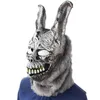 Party Masks Animal Cartoon Rabbit Mask Donnie Darko FRANK The Bunny Costume Cosplay Halloween Party Maks Supplies 220826