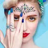 Temporary Tattoos Rhinestone Face Gems Jewels And Chest Body Sticker Set Crystals Breast Pasties Tattoo Mermaid Jewel Rainbow Rave Fe amSPJ