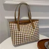 Borse per la spesa HBP Borsa a grande capacità Borsa a tracolla portatile per autunno inverno Donna Texture alla moda Borsa a tracolla versatile Borsa per pendolari 220826