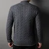 Men's Jackets COODRONY Brand Winter Thick Warm Button Turtleneck Sweater Cardigan Men Clothing Arrival Fashion Casual Knitted Jacket Z2009 LLL220826
