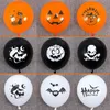 Autres fournitures de fête de fête 25pcs ballons d'Halloween Ghost Festival Décoration de tête de citrouille Ballon en latex épaissi Happy Helloween Baloon Ballon 220826