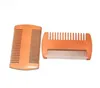 Home Garden 100pcs Wooden Beard Comb Double Sides Super Narrow Thick Wood Combs Pente Madeira Lice Pet Hair Tool P0826