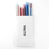 Drinking Straws Reusable Hard Plastic Sts 10.5 in Long Colored Replacement Tumbler Sts with Cleaning Brush amWhg