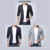 Costumes pour hommes Blazers BROWON Arrivée s Blazer Veste Mariage Prom Party Slim Fit Smart Casual Business 220826