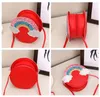 Children Cartoon Purse Fashion Kids Rainbow Clouds Wallet Cute Baby Girls Accessories Bags Casual Crossbody One Shoulder Bag M4196