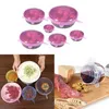 Cookware Parts Universal Silicone Suction Lid 6PCS Easy Vacuum Seal Stretch Sealer Bowl Can Pan Pot Caps Cover Kitchen Cookware Accessories