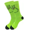 Cotton Down Party Favor Yarn men039s Grinch Christmas socks Spring Autumn and Winter wear Funny Anime Street Wind Skateboard in8164527550