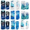 College Basketball Wears Slovénie Basketball Jersey Luka Doncic # 77 Goran Dragic # 7 Mike TOBEY # 10 Vlatko CANCAR # 31 Personnalisé Hommes Femmes Enfants