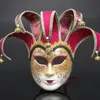 Masques de fête Mode Masque de Venise Masque de fête d'Halloween Fête Carnaval Décoration Carnaval Cosplay Multicolore 220826