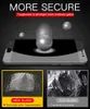 Mitoto Protector de pantalla 20D Vidrio templado Borde curvo para iPhone 14 PRO MAX 13 A51 A71 S20 FE Antiestático con caja minorista