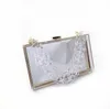 One Shoulder Crossbody Transparent Acrylic Women's Bag Handbag Chain Evening Bag