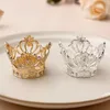 Crown Napkin Ring Gold Silver Napkins Buckle Hotel Wedding Towel Rings Banquet F0826