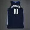 Maglia da basket personalizzata autentica cucita versione giocatore 44 DavisBertans 35 ChristianWood 7 DwightPowell 25 ReggieBullock 42 MaxiKleber 3 JadenHardy