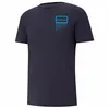 2022 Team F1 Formule 1 raceteamuniform T-shirt met korte mouwen racepak casual ronde hals op maat