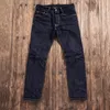 Herrenjeans SD1070001 RockCanRoll Lesen Sie die Beschreibung. Schwere, ungewaschene Hose aus Indigo-Selvage, nicht sanforisiert, dicke Jeans aus rohem Denim, 17 Unzen, 220827