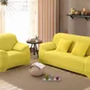 Elastic Sofa Cover Sofa Slippcovers billige Baumwollabdeckungen für Wohnzimmer Slipcover Couch Cover 1 2 3 4 Seer1208H