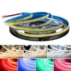 DC12V 24V Flexible LED COB Strip Light for Decoration Lighting High Brightness White Red Green Blue Pink Gold Soft Tape 480LEDs