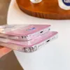 Lindas caixas telef￴nicas transparentes de borboleta para iPhone 14 14PRO 13 12 11 Cascas de preven￧￣o